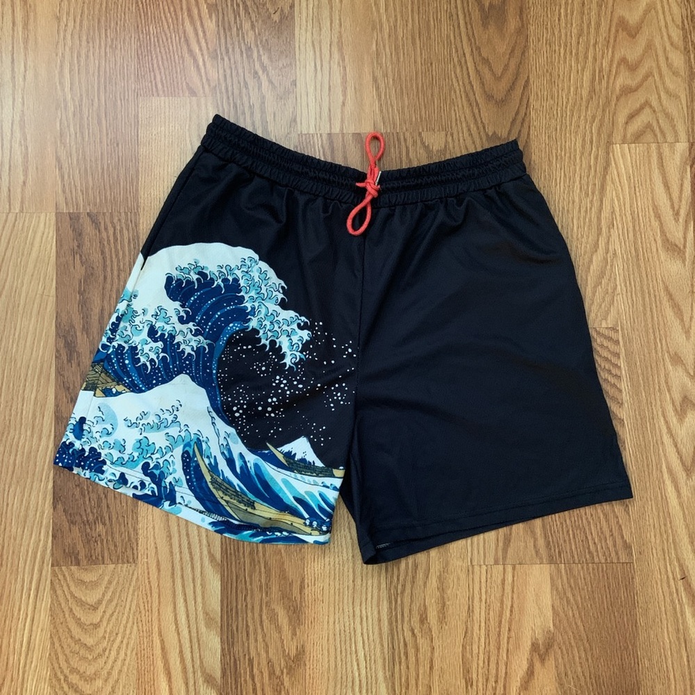 Graphic Gym Shorts